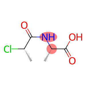 L-Alanine,  N-[(2S)-2-chloro-1-oxopropyl]-