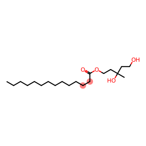 Myristic acid 3,5-dihydroxy-3-methylpentyl ester