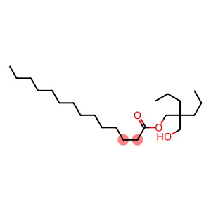 Myristic acid 2-(hydroxymethyl)-2-propylpentyl ester