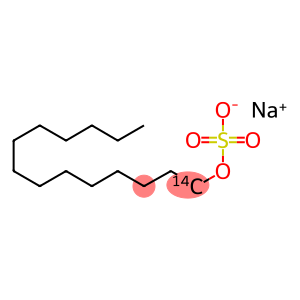 MYRISTYL SULFATE, SODIUM SALT, [1-14C]
