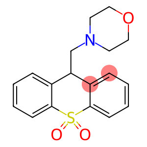 9-Morpholinomethyl-9H-thioxanthene 10,10-dioxide