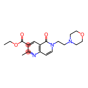 6-(2-Morpholinoethyl)-2-methyl-5-oxo-5,6-dihydro-1,6-naphthyridine-3-carboxylic acid ethyl ester