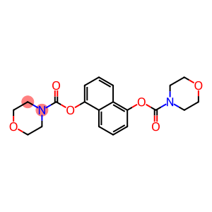 5-[(morpholin-4-ylcarbonyl)oxy]-1-naphthyl morpholine-4-carboxylate