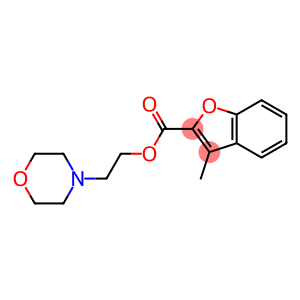 2-(4-morpholinyl)ethyl 3-methyl-1-benzofuran-2-carboxylate