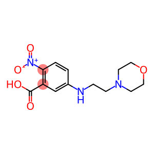 5-{[2-(morpholin-4-yl)ethyl]amino}-2-nitrobenzoic acid