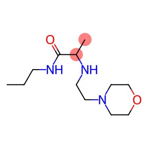 2-{[2-(morpholin-4-yl)ethyl]amino}-N-propylpropanamide