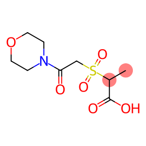 2-{[2-(morpholin-4-yl)-2-oxoethane]sulfonyl}propanoic acid