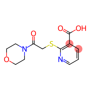 2-{[2-(morpholin-4-yl)-2-oxoethyl]sulfanyl}pyridine-3-carboxylic acid