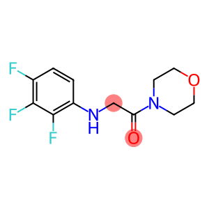 1-(morpholin-4-yl)-2-[(2,3,4-trifluorophenyl)amino]ethan-1-one