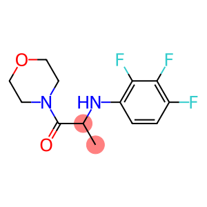 1-(morpholin-4-yl)-2-[(2,3,4-trifluorophenyl)amino]propan-1-one