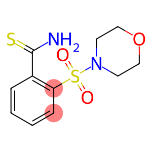 2-(morpholin-4-ylsulfonyl)benzenecarbothioamide