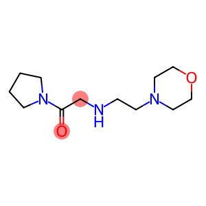 2-{[2-(morpholin-4-yl)ethyl]amino}-1-(pyrrolidin-1-yl)ethan-1-one