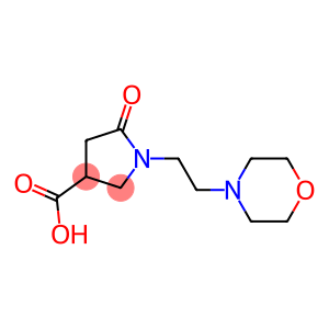 1-(2-MORPHOLIN-4-YLETHYL)-5-OXOPYRROLIDINE-3-CARBOXYLIC ACID