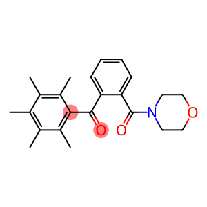 [2-(morpholinocarbonyl)phenyl](2,3,4,5,6-pentamethylphenyl)methanone