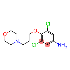 4-(3-MORPHOLINOPROPOXY)-3,5-DICHLOROBENZENAMINE