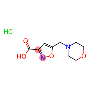 5-(4-MORPHOLINYLMETHYL)-ISOXAZOLE-3-CARBOXYLIC ACID HYDROCHLORIDE