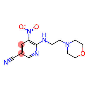 6-(2-Morpholin-4-yl-ethylamino)-5-nitro-nicotinonitrile