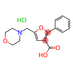 5-MORPHOLIN-4-YLMETHYL-2-PHENYL-FURAN-3-CARBOXYLIC ACID HYDROCHLORIDE