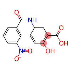 5-(m-Nitrobenzoylamino)salicylic acid