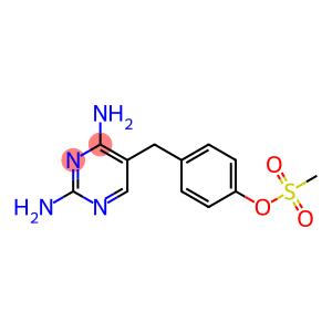 5-[4-(Mesyloxy)benzyl]pyrimidine-2,4-diamine