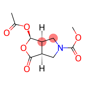 METHYL CIS-1(R)-ACETOXY-3-OXO-TETRAHYDROFURO[3,4-C]PYRROLE-5-CARBOXYLATE