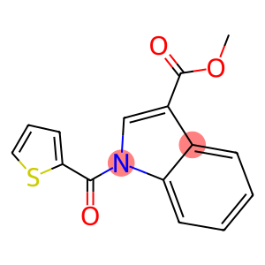 METHYL 1-(THIEN-2-YLCARBONYL)-1H-INDOLE-3-CARBOXYLATE