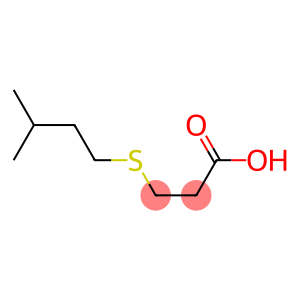 3-[(3-methylbutyl)thio]propanoic acid