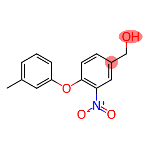 [4-(3-methylphenoxy)-3-nitrophenyl]methanol