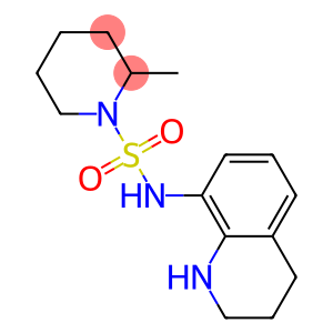 2-methyl-N-(1,2,3,4-tetrahydroquinolin-8-yl)piperidine-1-sulfonamide