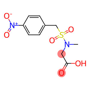 2-{methyl[(4-nitrophenyl)methane]sulfonamido}acetic acid