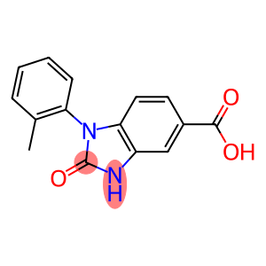 1-(2-methylphenyl)-2-oxo-2,3-dihydro-1H-1,3-benzodiazole-5-carboxylic acid