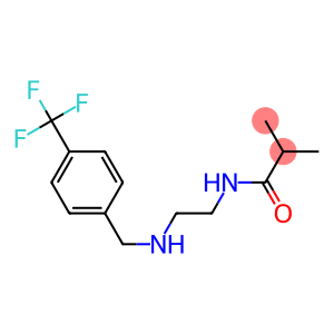 2-methyl-N-[2-({[4-(trifluoromethyl)phenyl]methyl}amino)ethyl]propanamide