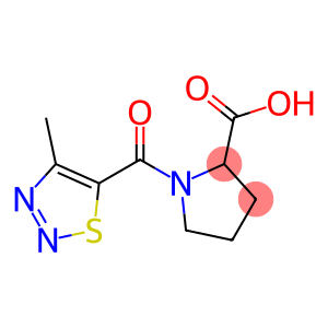 1-[(4-methyl-1,2,3-thiadiazol-5-yl)carbonyl]pyrrolidine-2-carboxylic acid