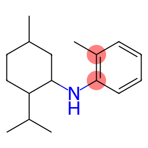 2-methyl-N-[5-methyl-2-(propan-2-yl)cyclohexyl]aniline