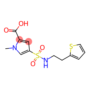 1-methyl-4-{[(2-thien-2-ylethyl)amino]sulfonyl}-1H-pyrrole-2-carboxylic acid