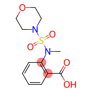 2-[methyl(morpholine-4-sulfonyl)amino]benzoic acid