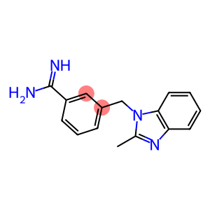 3-[(2-methyl-1H-benzimidazol-1-yl)methyl]benzenecarboximidamide