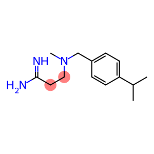 3-[methyl({[4-(propan-2-yl)phenyl]methyl})amino]propanimidamide