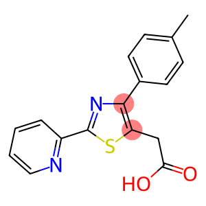 [4-(4-METHYLPHENYL)-2-PYRIDIN-2-YL-1,3-THIAZOL-5-YL]ACETIC ACID