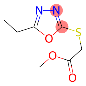 METHYL [(5-ETHYL-1,3,4-OXADIAZOL-2-YL)SULFANYL]ACETATE