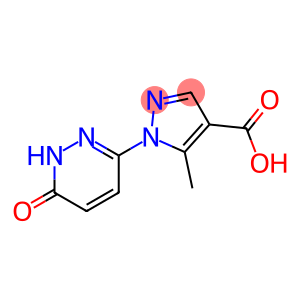 5-METHYL-1-(6-OXO-1,6-DIHYDROPYRIDAZIN-3-YL)-1H-PYRAZOLE-4-CARBOXYLIC ACID