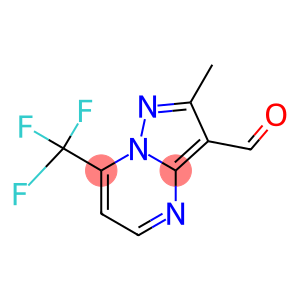 2-METHYL-7-(TRIFLUOROMETHYL)PYRAZOLO[1,5-A]PYRIMIDINE-3-CARBALDEHYDE