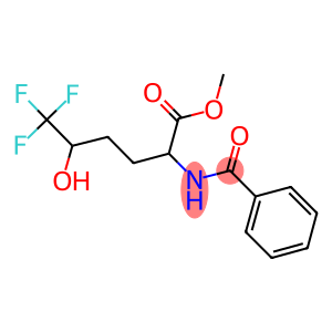 METHYL 2-(BENZOYLAMINO)-6,6,6-TRIFLUORO-5-HYDROXYHEXANOATE