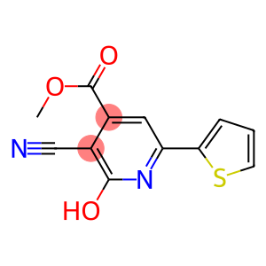 METHYL 3-CYANO-2-HYDROXY-6-(THIOPHEN-2-YL)PYRIDINE-4-CARBOXYLATE