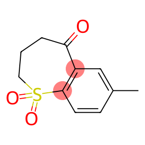 7-METHYL-3,4-DIHYDRO-1-BENZOTHIEPIN-5(2H)-ONE 1,1-DIOXIDE