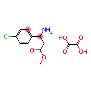 METHYL 3-AMINO-3-(4-CHLOROPHENYL)PROPANOATE OXALATE