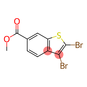 METHYL2,3-DIBROMOBENZO(B)THIOPHENE-6-CARBOXYLATE