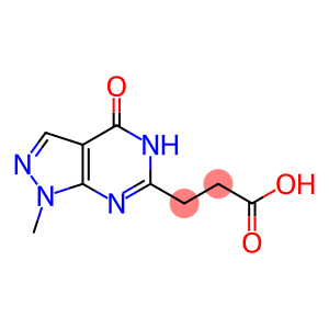 3-(1-METHYL-4-OXO-4,5-DIHYDRO-1H-PYRAZOLO[3,4-D]PYRIMIDIN-6-YL)PROPANOIC ACID