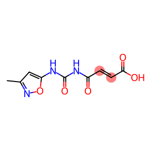 4-{[(3-methyl-1,2-oxazol-5-yl)carbamoyl]amino}-4-oxobut-2-enoic acid