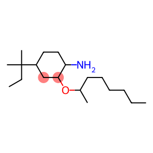 4-(2-methylbutan-2-yl)-2-(octan-2-yloxy)cyclohexan-1-amine